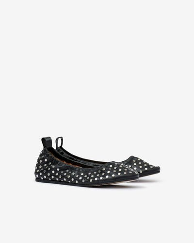 Ballerines belna en cuir - Noir - Woman - 3