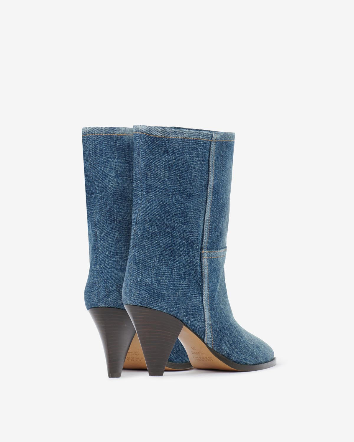 Rouxa suede ankle boots - Washed blue - Woman - 2