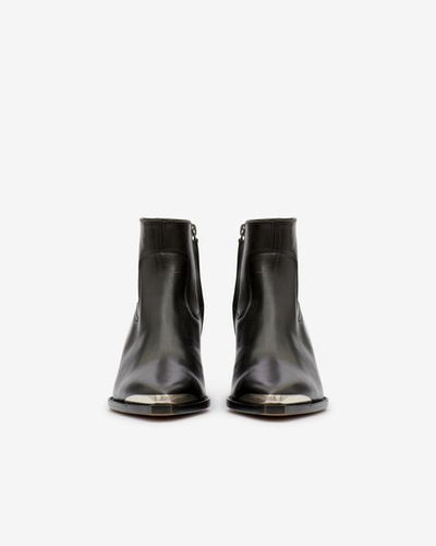 아드네(adnae) 가죽 부츠 - 검은색 - Woman - 7