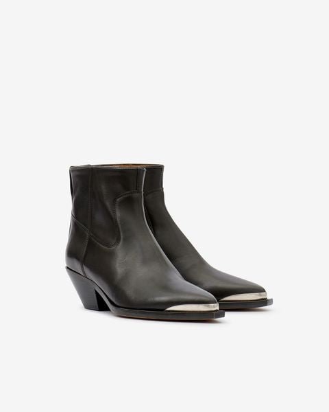 Botas bajas adnas Woman Negro 9