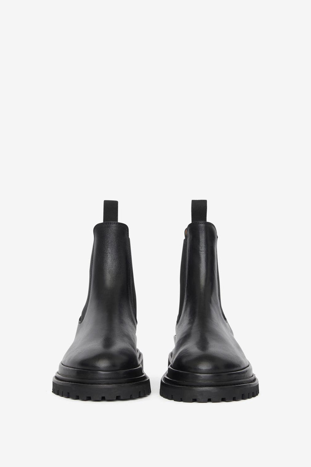 Botas rangers de piel ceilee - Negro - Woman - 4