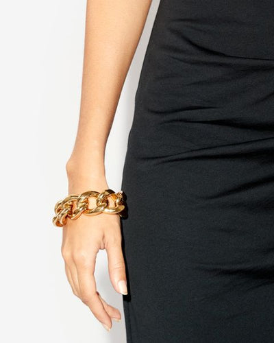 Bracelet chaîne oversized links - Doré - Woman - 3