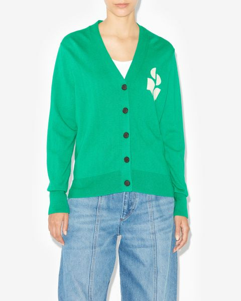 Karin cardigan Woman Green 11