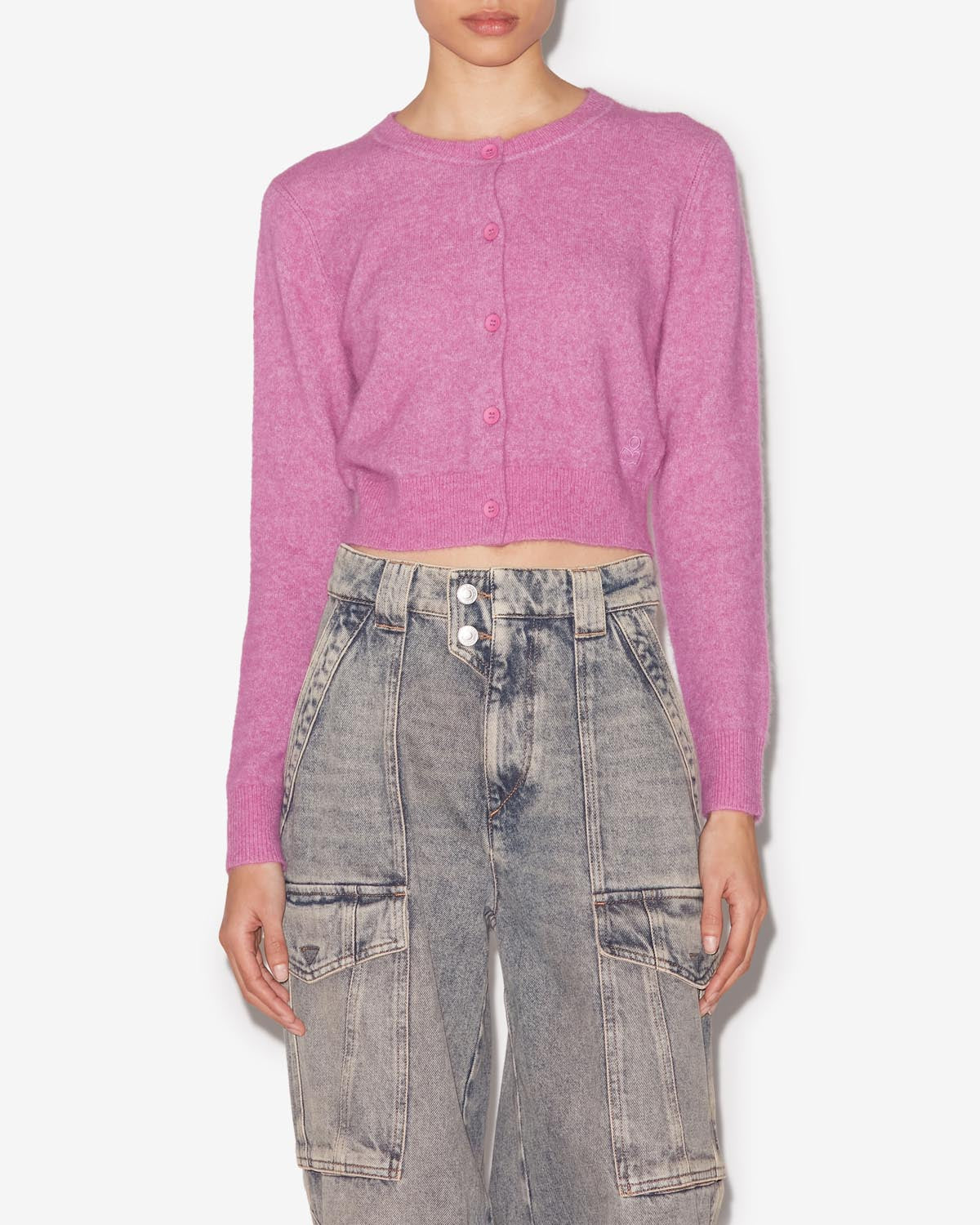 Cardigan nity - Violet - Woman - 5