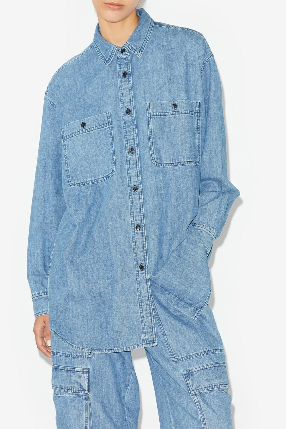 Verane camicia - Blu - Woman - 4