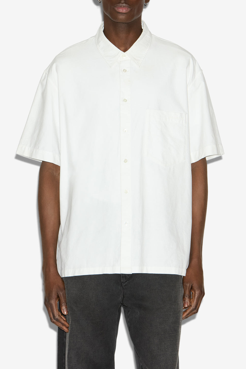 Chemise iggy à manches courtes - Blanc - Man - 4