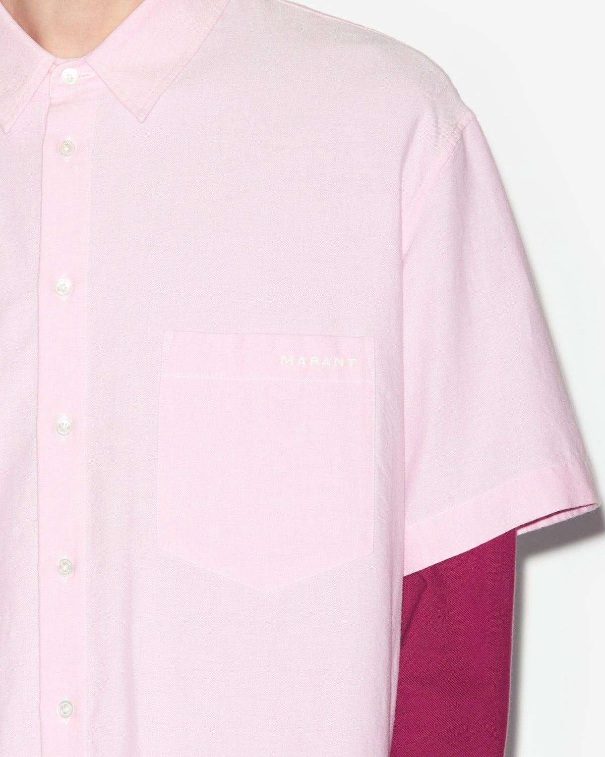 Camisa iggy Man Light pink 2