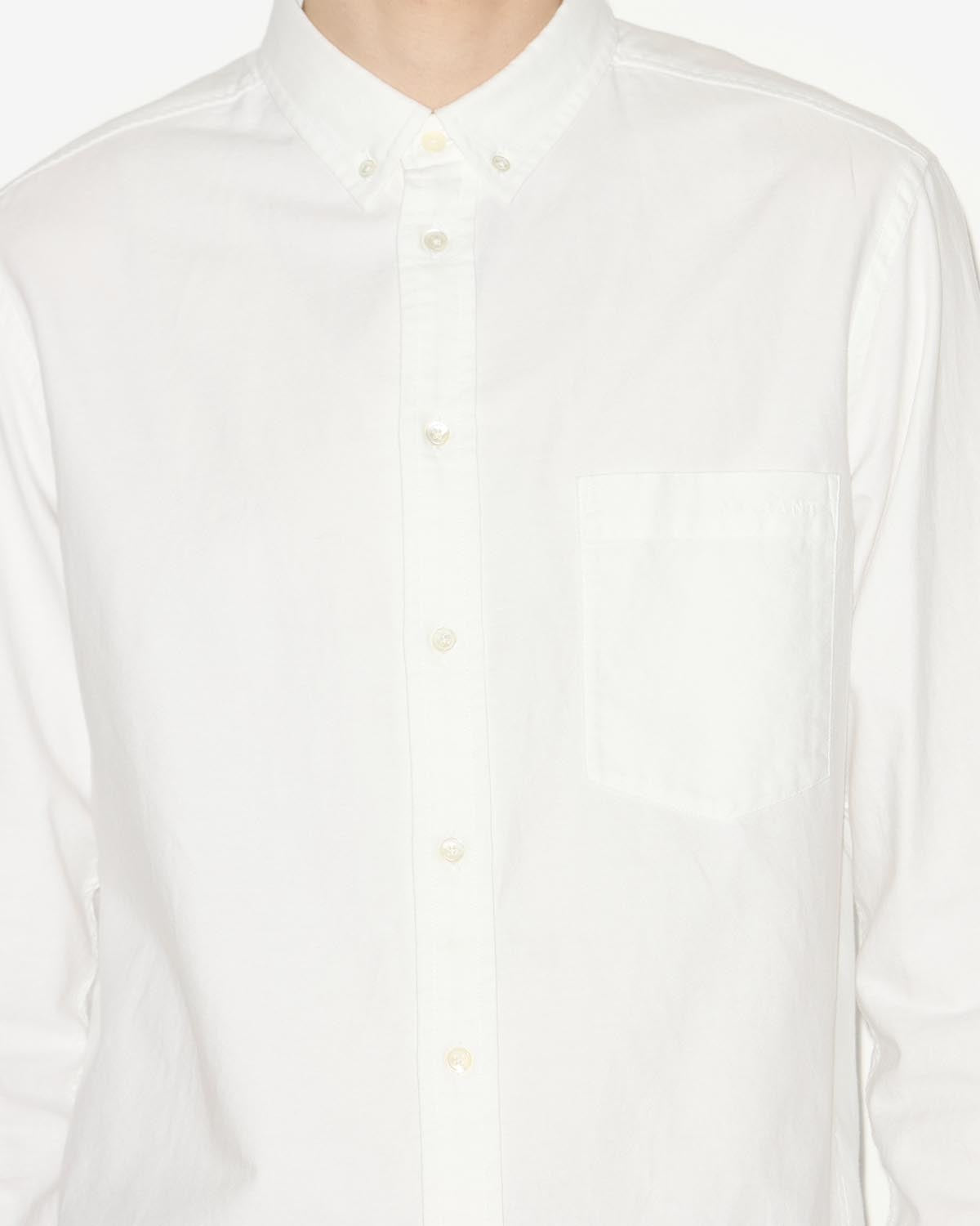Camicia jasolo in cotone - Bianco - Man - 2