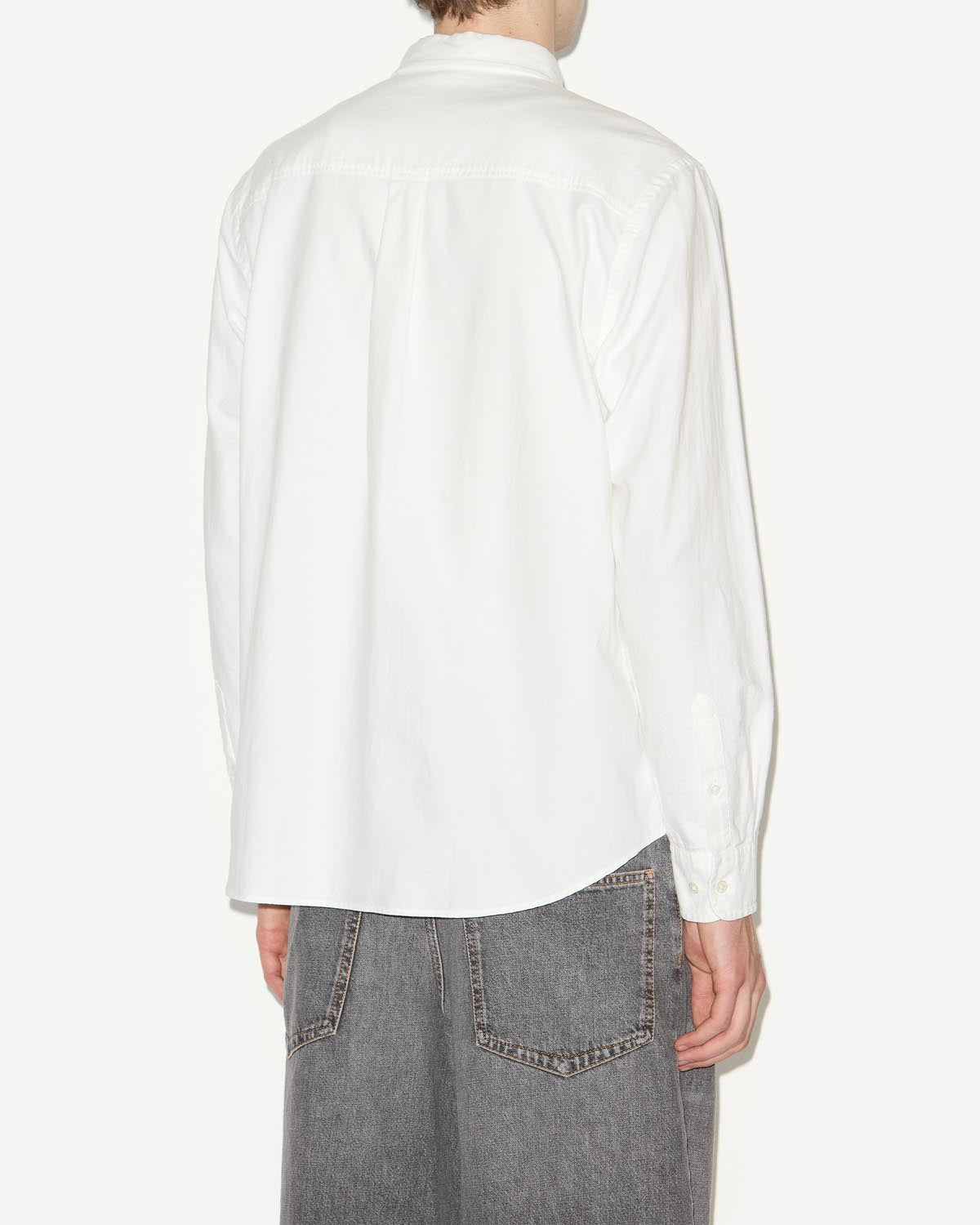 Camicia jasolo in cotone - Bianco - Man - 4