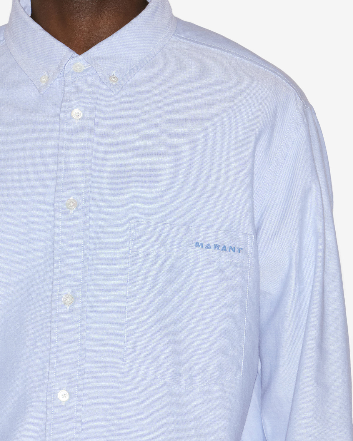 Jasolo cotton shirt - Blue - Man - 2