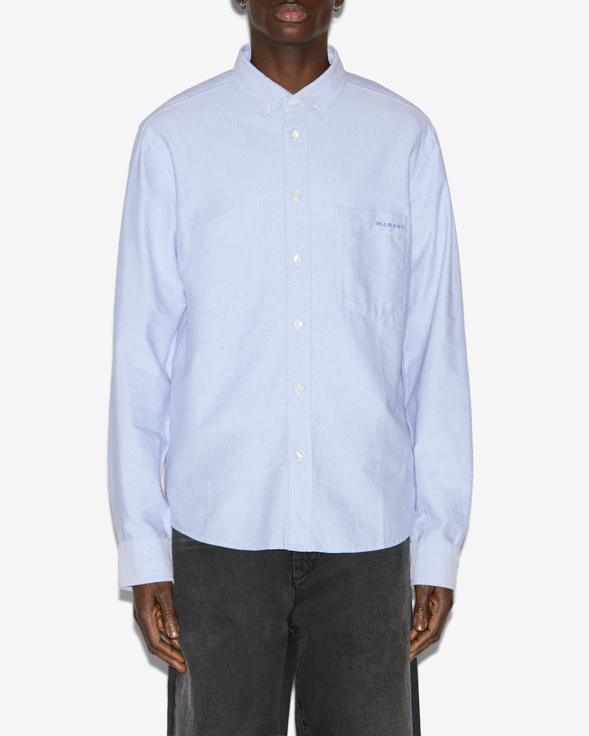 Jasolo cotton shirt - Blue - Man - 3