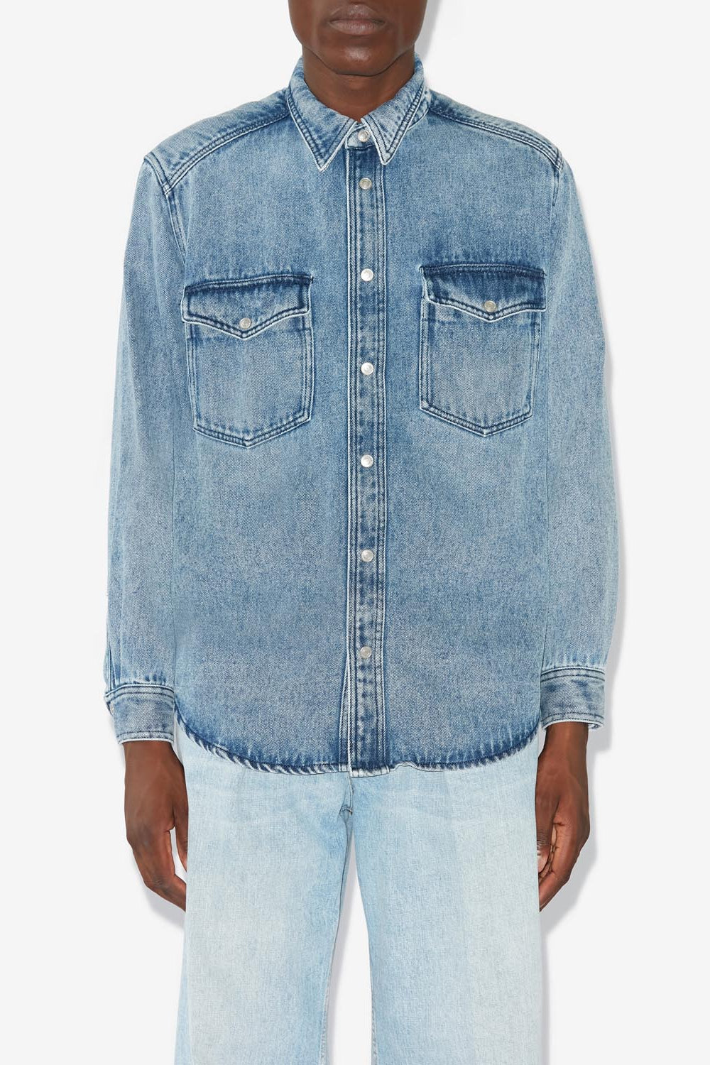 Chemise  tailly - Bleu clair - Man - 4