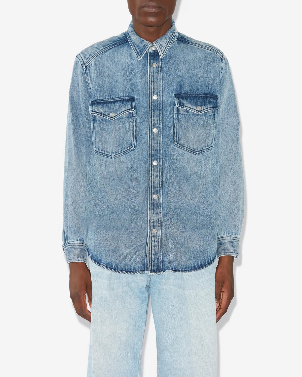 Tailly camicia - Azzurro - Man - 3