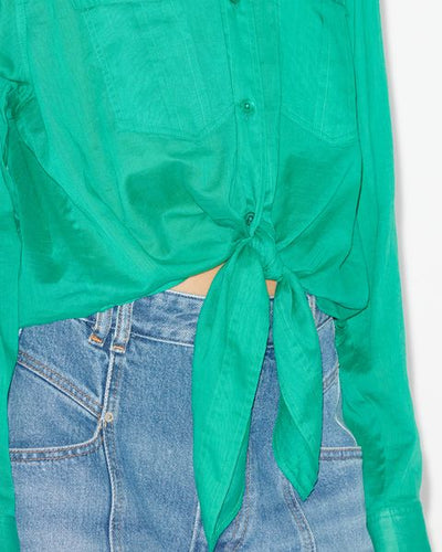 Nath shirt - Green - Woman - 4