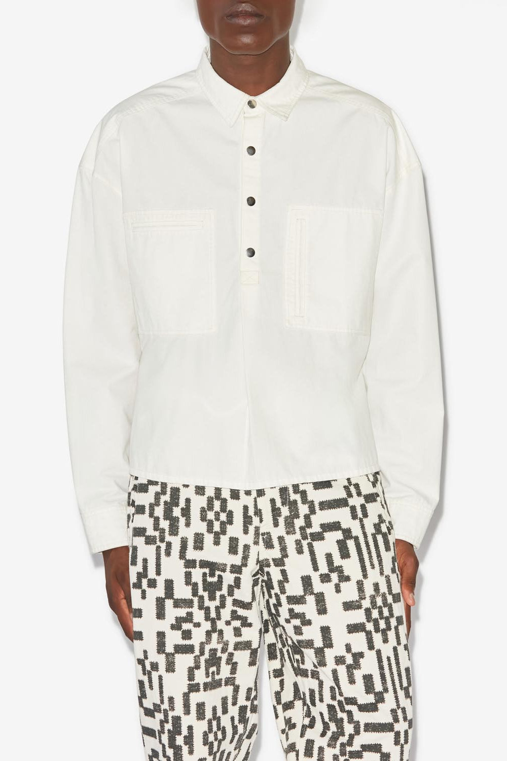 Terry 셔츠 - 에크루 - Man - 4