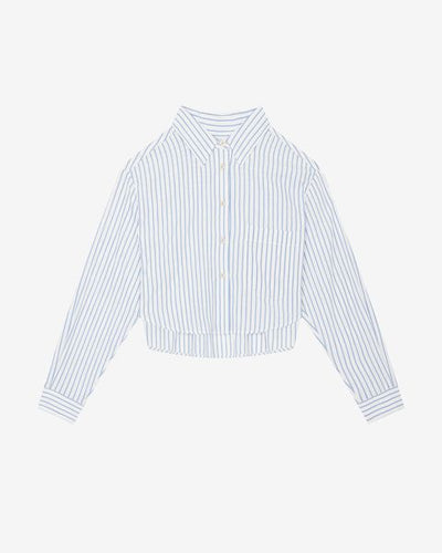 Eliora long-sleeve shirt - Blue - Woman - 8