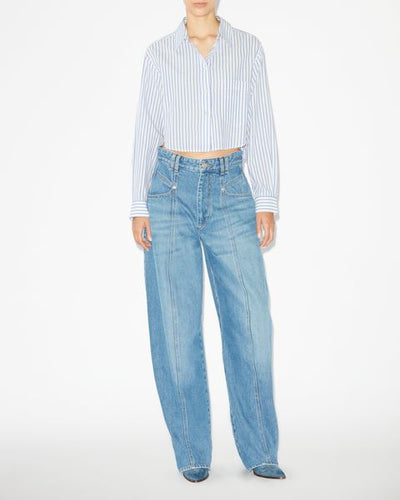 Eliora long-sleeve shirt - Blue - Woman - 2