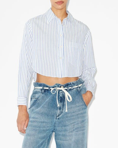 Eliora long-sleeve shirt - Blue - Woman - 6