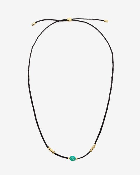 Chumani necklace Woman Black and blue 2