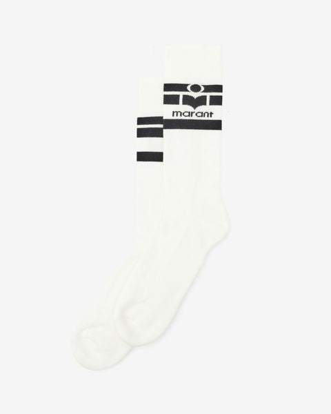 Socken viby mit logo Man Weiß 2