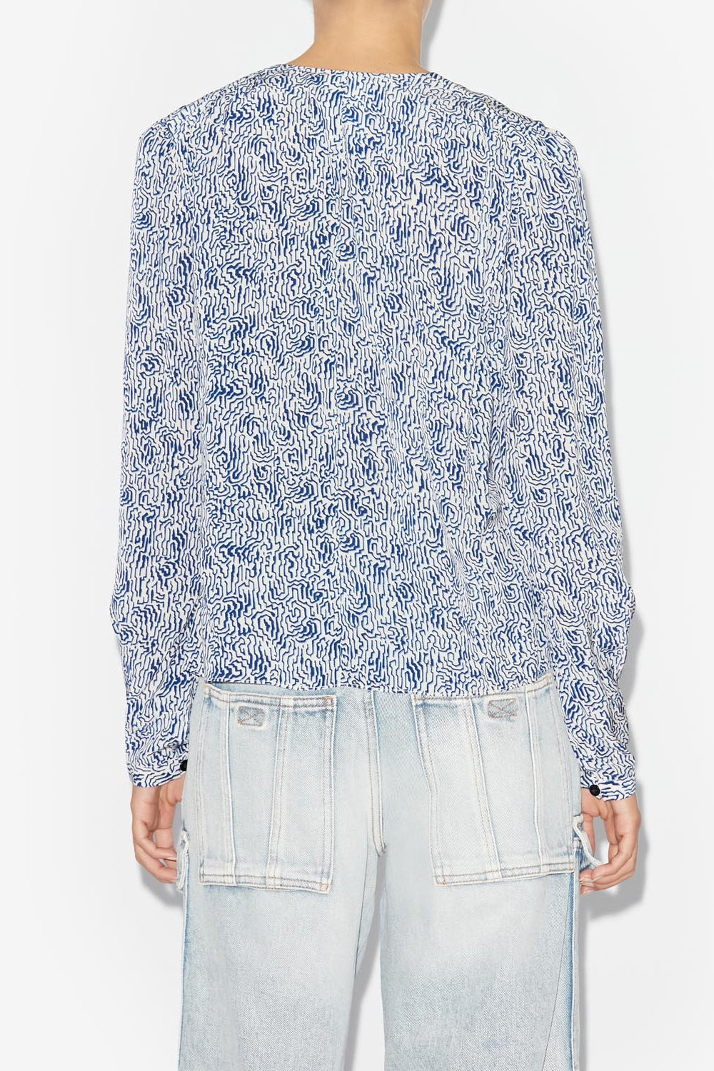 Camicetta a maniche lunghe eddy - Blu - Woman - 5