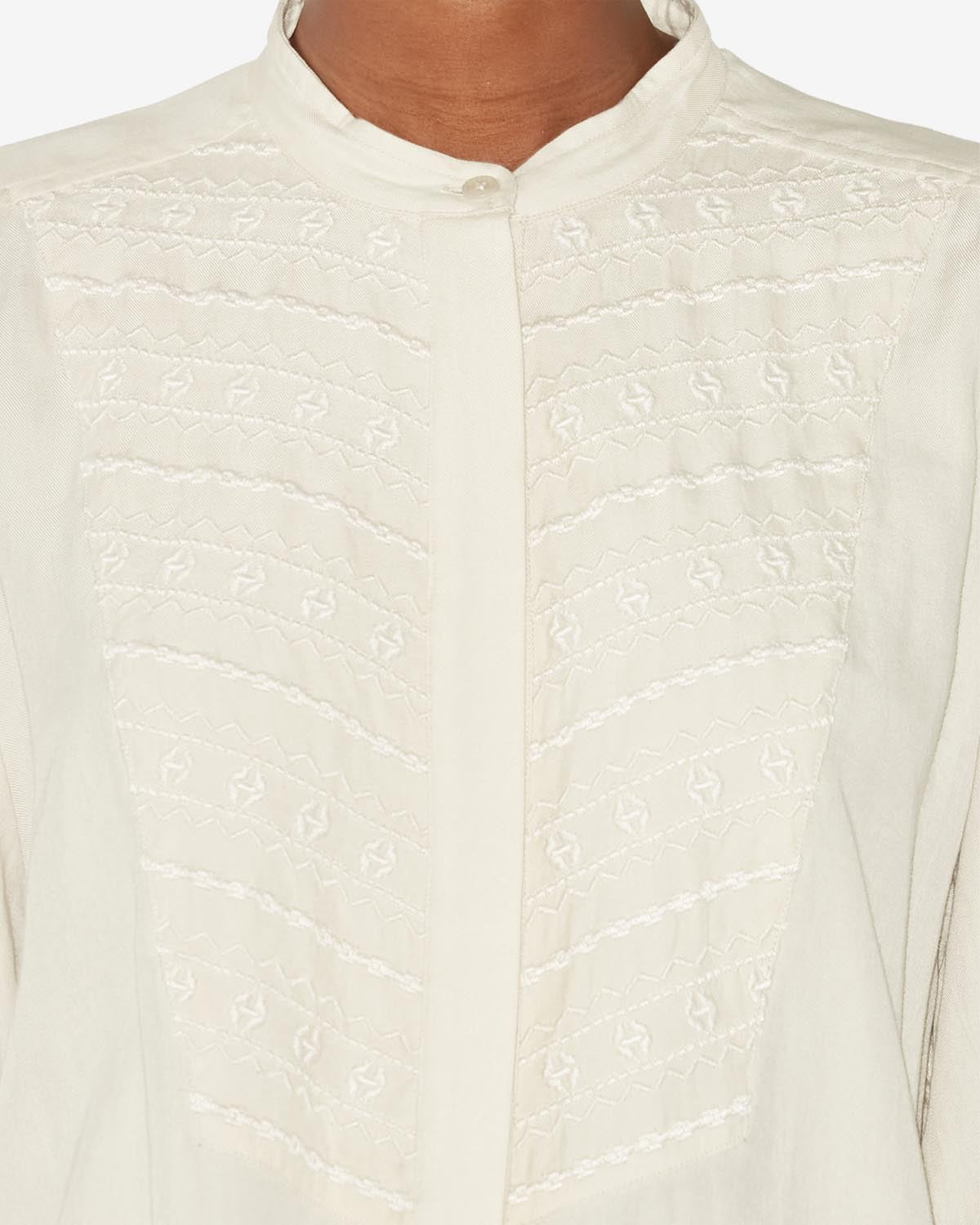 Chemise fluide à manches longues britten - Écru - Woman - 2