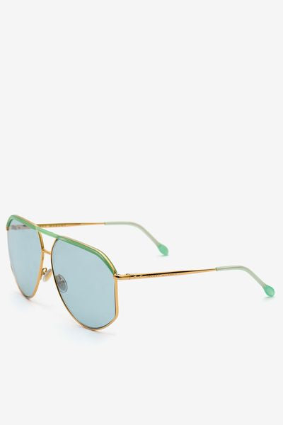 Occhiali da sole aviator juno - Op gr-pink gold-l az - Woman - 4