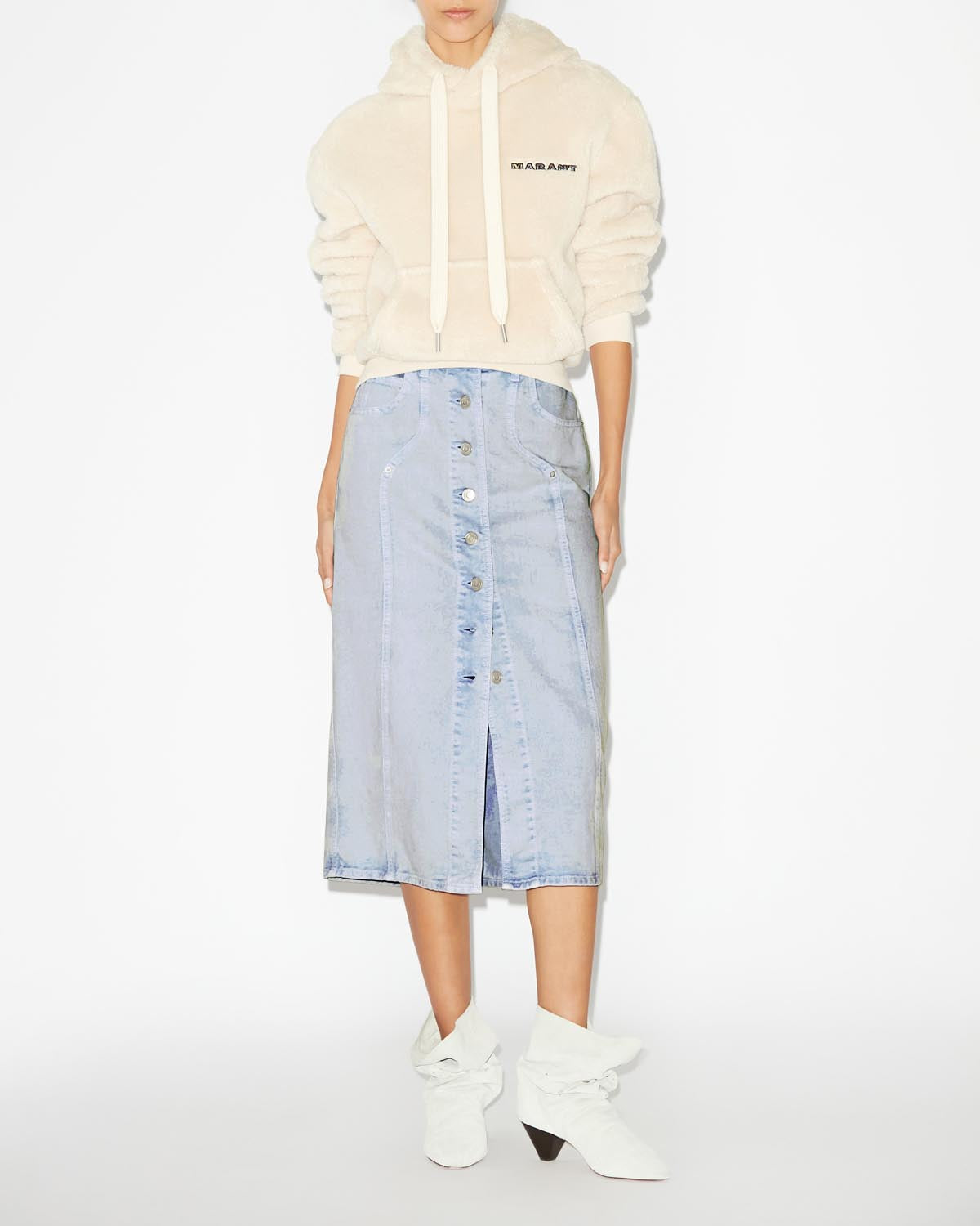 Vandy skirt - Light blue - Woman - 1