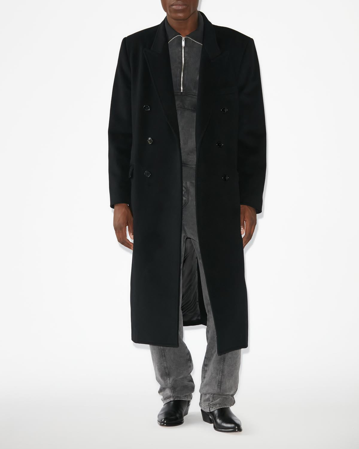 Firno coat Man Black 2