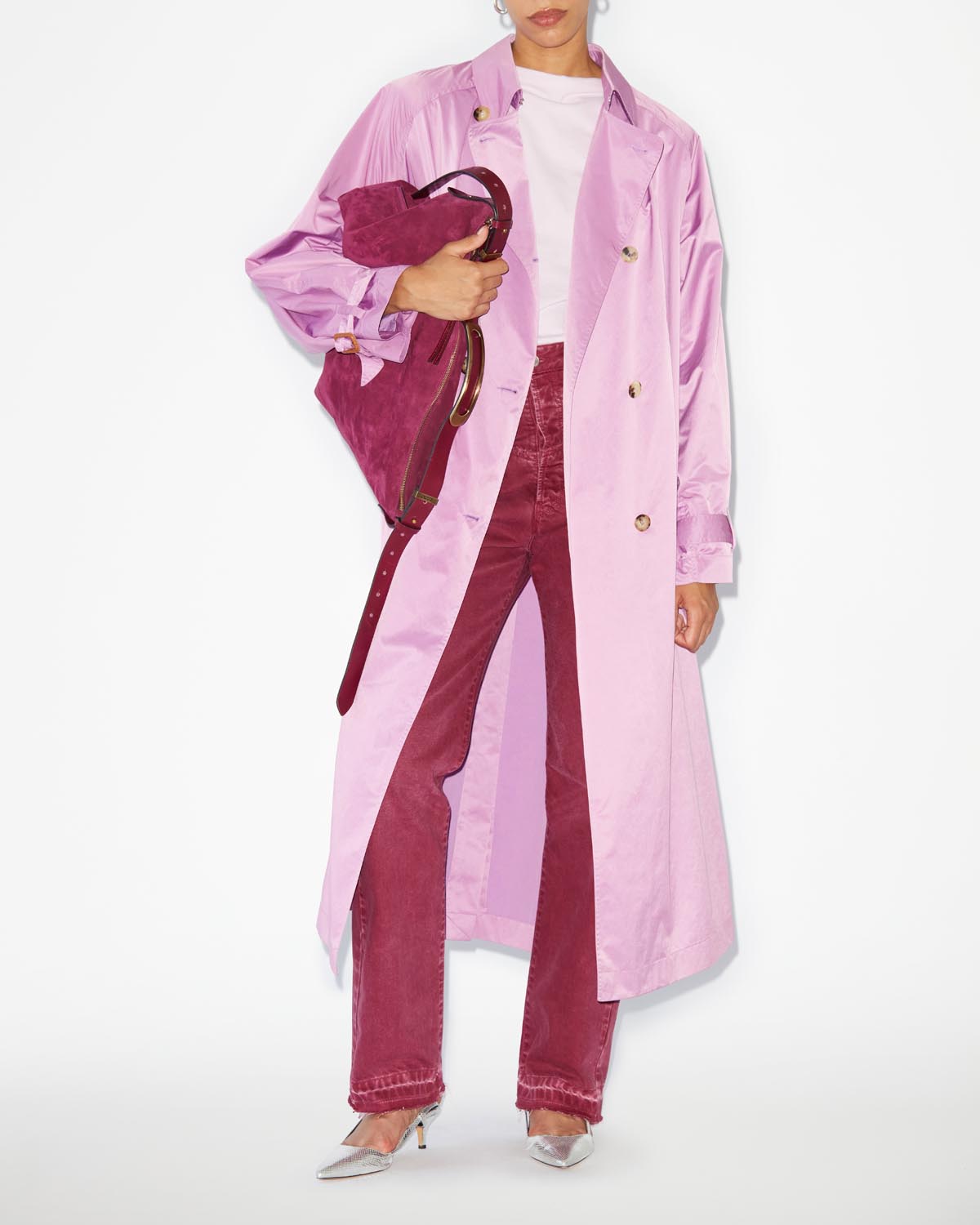 Edenna trench Woman Lilac 2