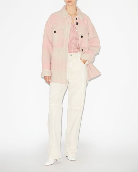 Marveli cappotto a quadri Woman Light pink 4
