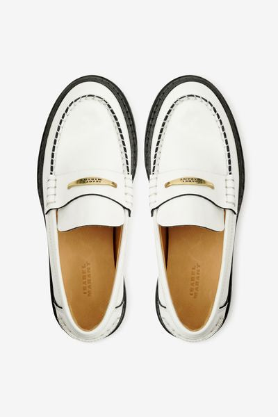 Frezza leather loafer - White - Woman - 7