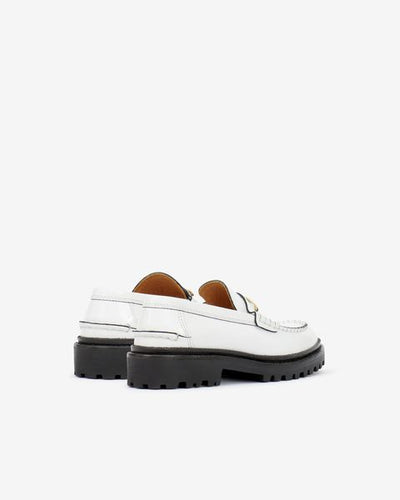 Frezza leather loafer - White - Woman - 4