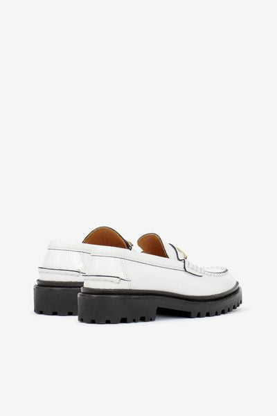 Frezza leather loafer - White - Woman - 4