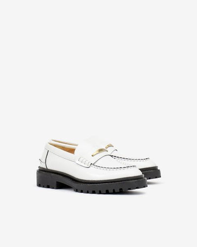 Frezza leather loafer - White - Woman - 9