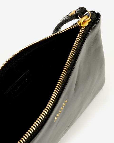 Mino pouch Woman Black and gold 4