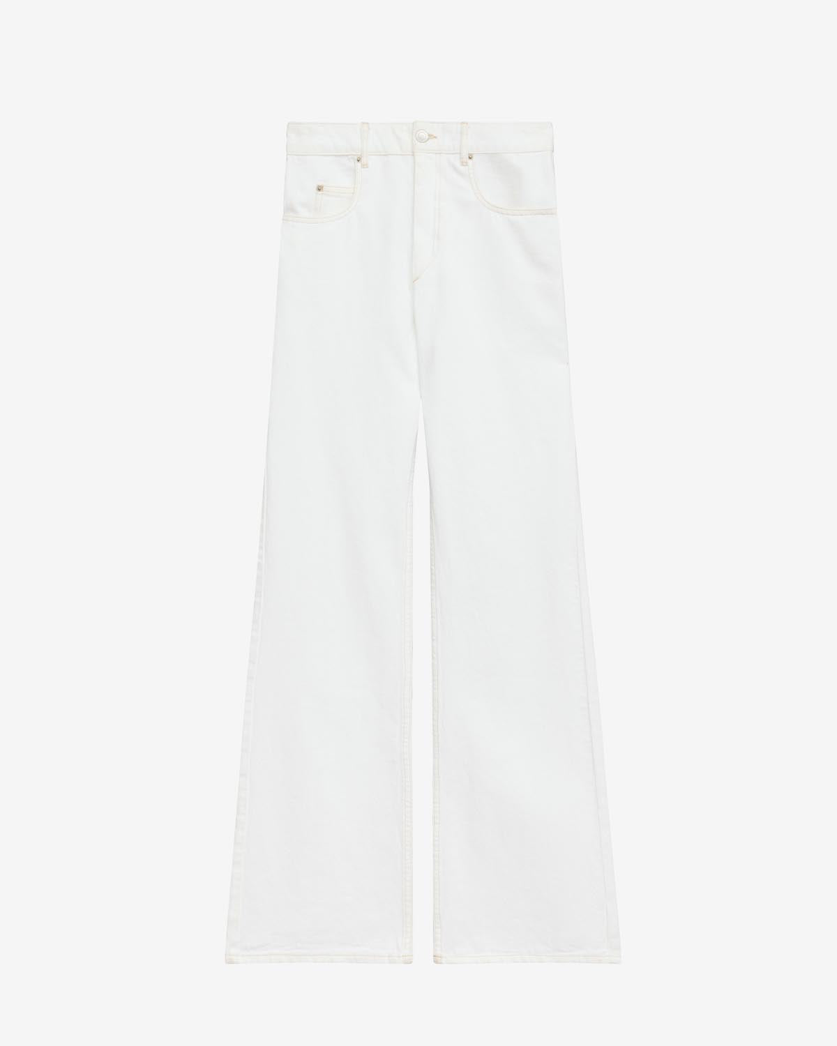 Belvira flared jeans - White - Woman - 5