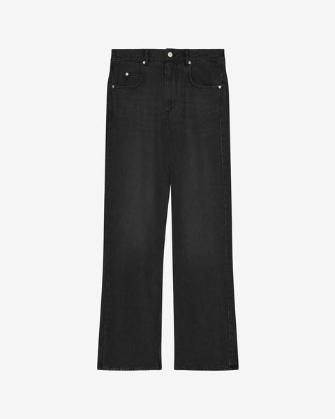 【関税&送料込】Isabel Marant Belvira Jeans Belvira Pants Woman black | ISABEL MARANT Official online store