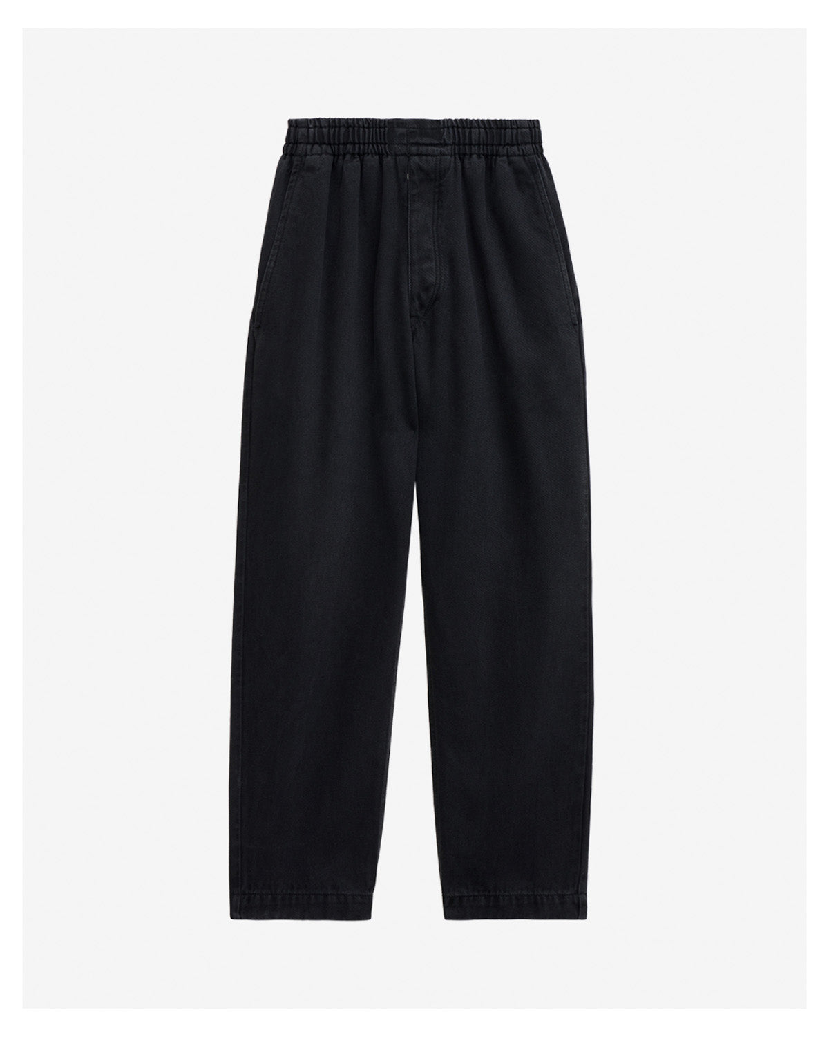 Jeans timeo in morbido denim - Nero lavato - Man - 5