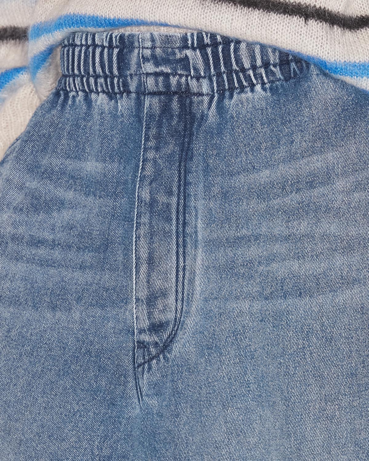 Jeans timeo morbidi con vita elasticizzata - Azzurro - Man - 2