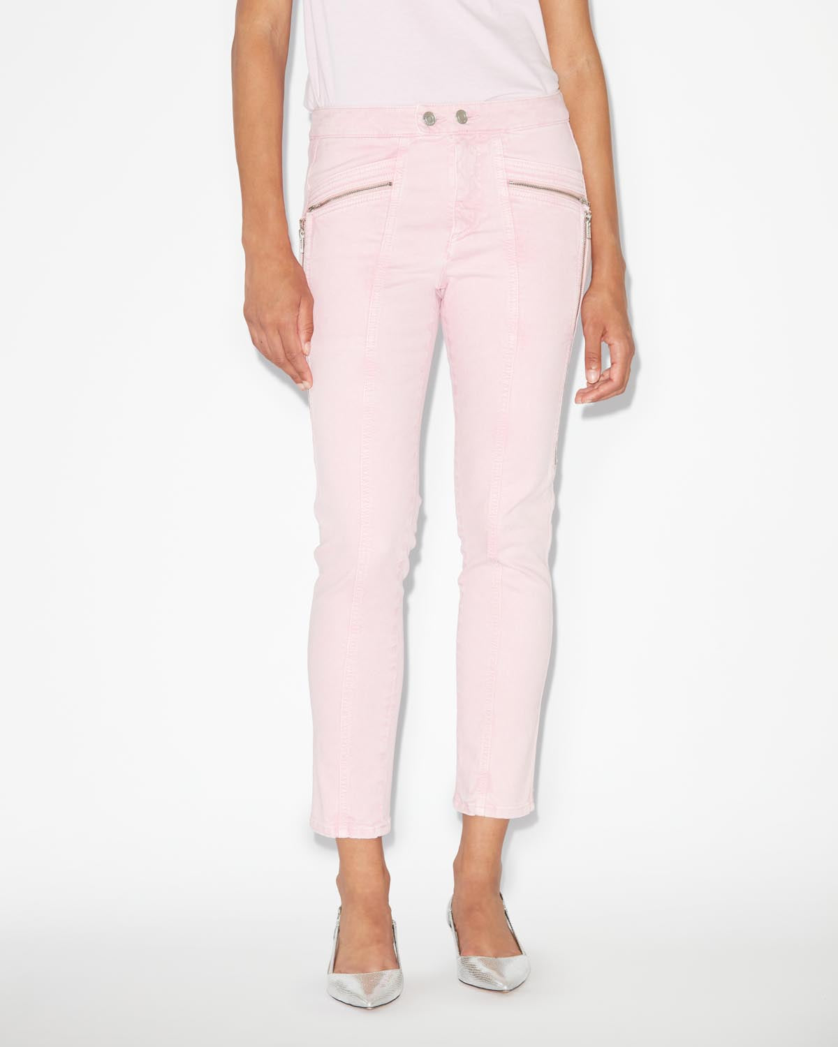 Pantalones prezi Woman Light pink 4