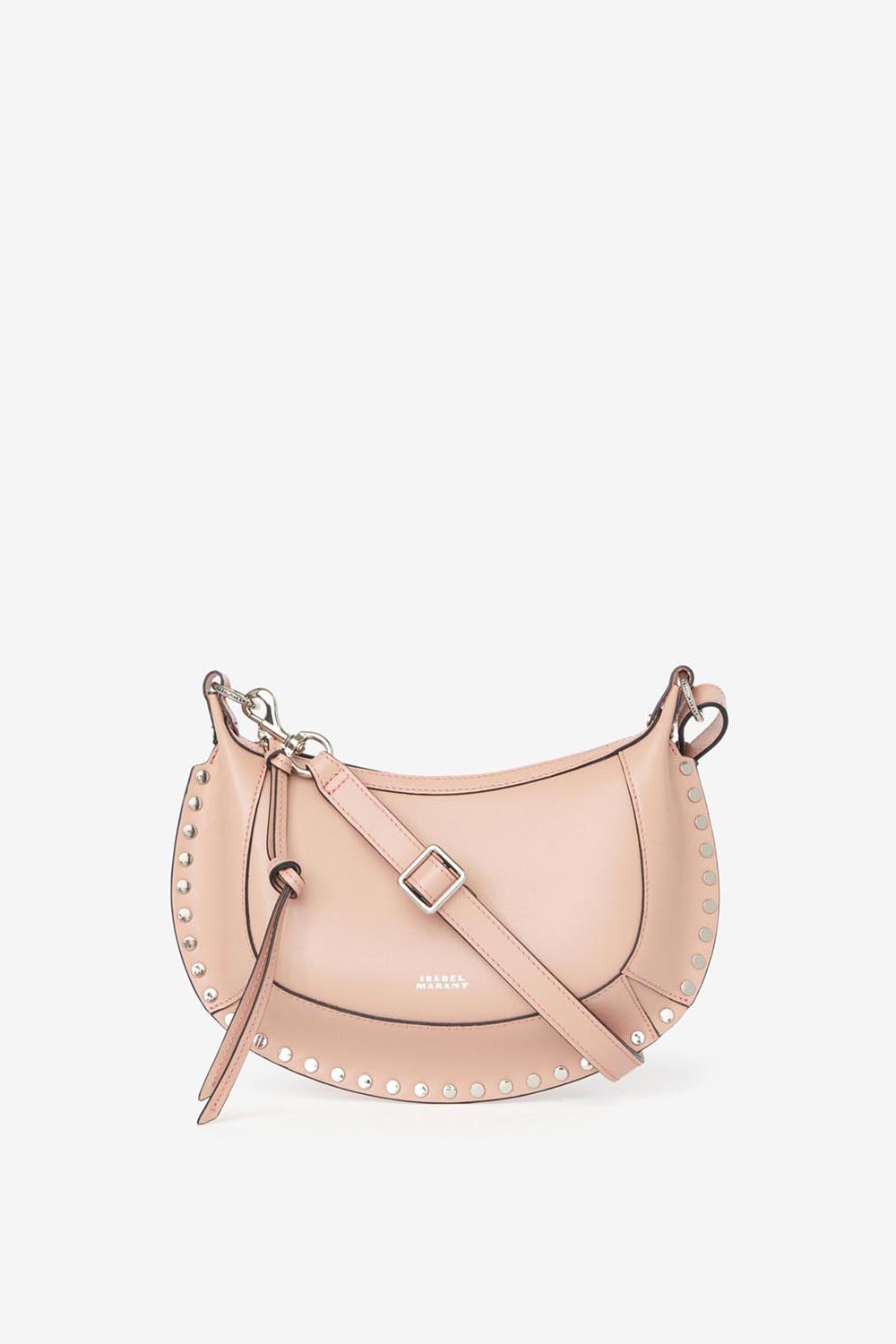 Borsa oskan moon da portare a spalla in pelle primo fiore - Nude - Woman - 1