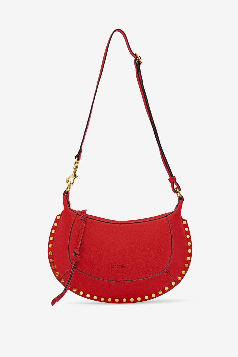 Schultertasche oskan moon aus leder - Rot - Woman - 5