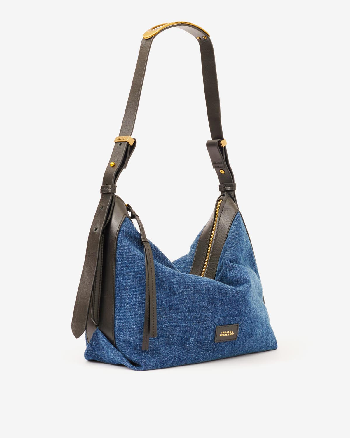 Sac Leyden Femme bleu fonc?� | ISABEL MARANT Site Officiel
