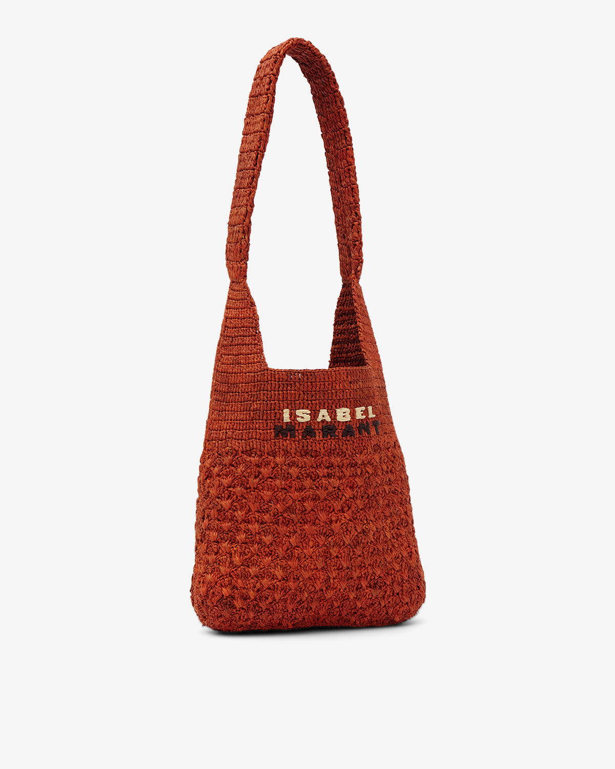Tasche praia small aus raffiabast - Orange - Woman - 4
