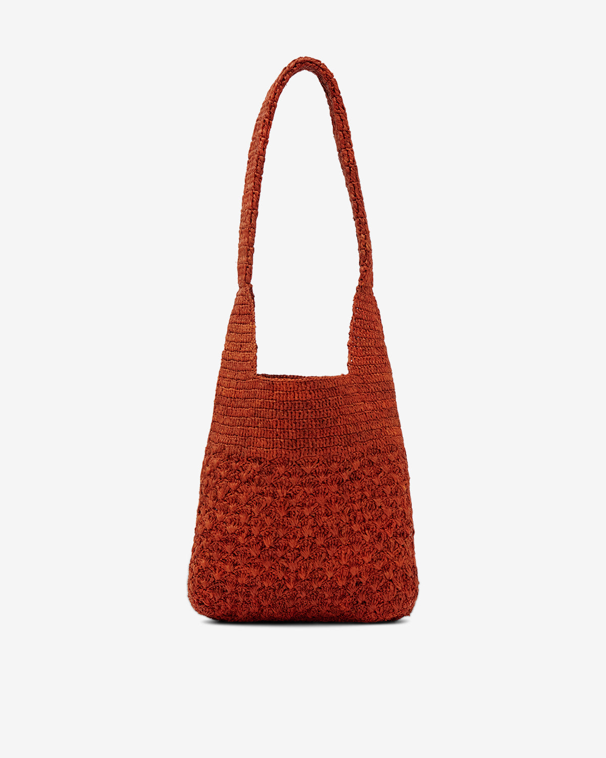 Tasche praia small aus raffiabast - Orange - Woman - 2