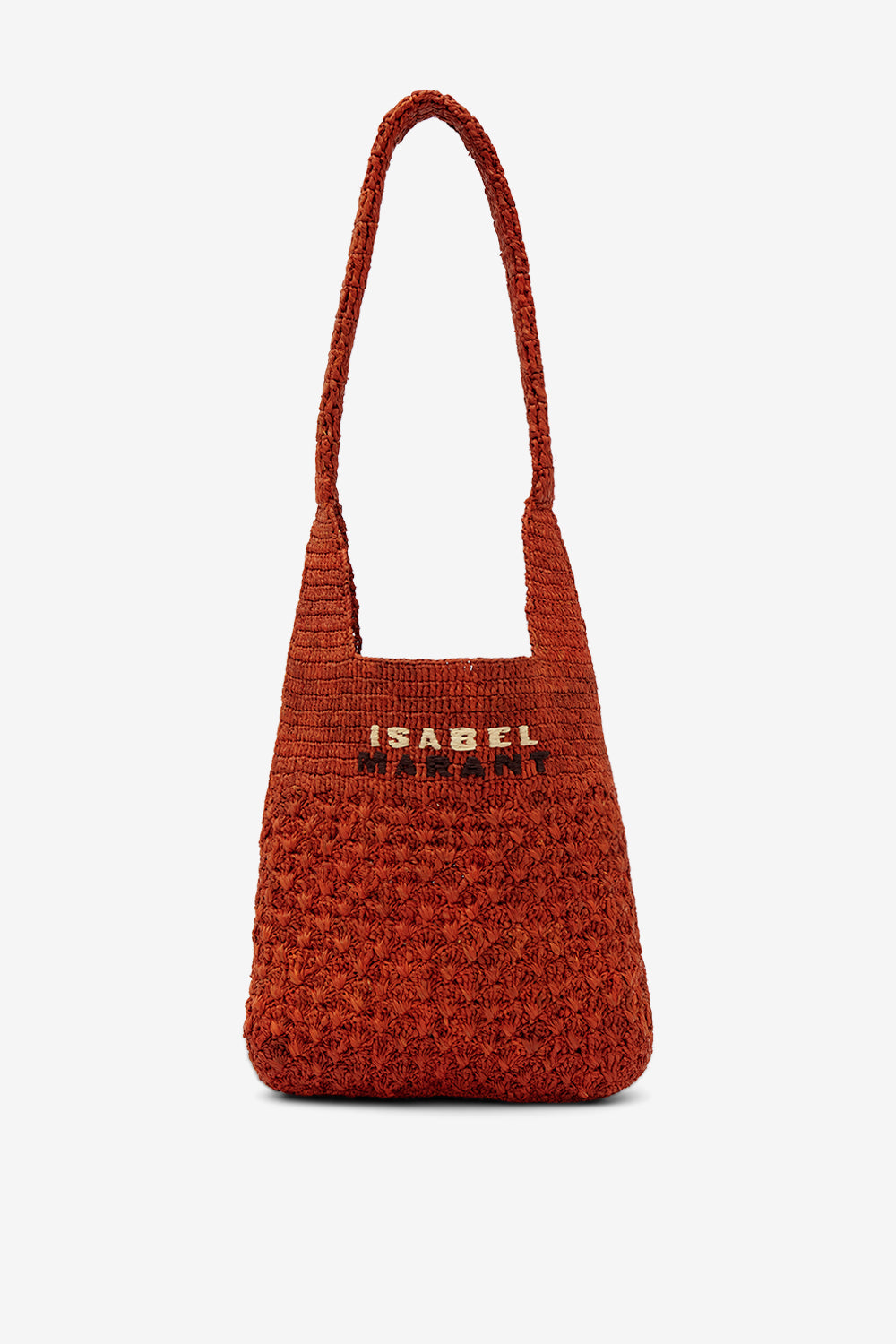 Tasche praia small aus raffiabast - Orange - Woman - 1