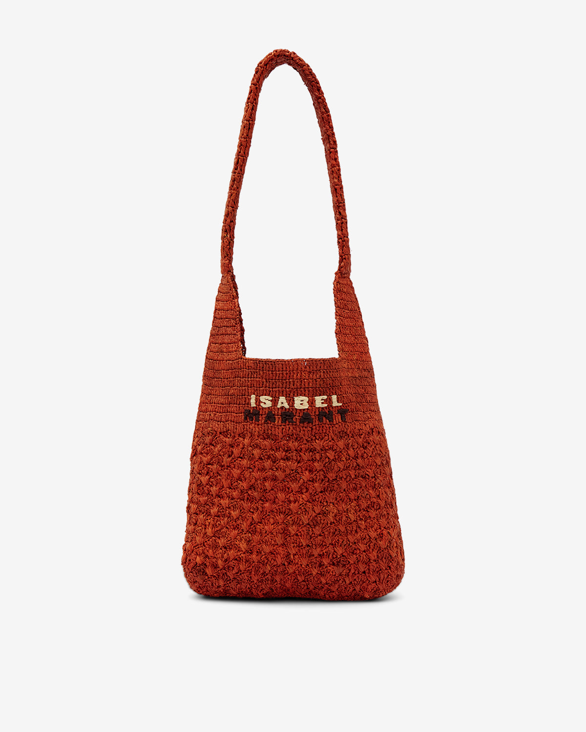 Tasche praia small aus raffiabast - Orange - Woman - 1