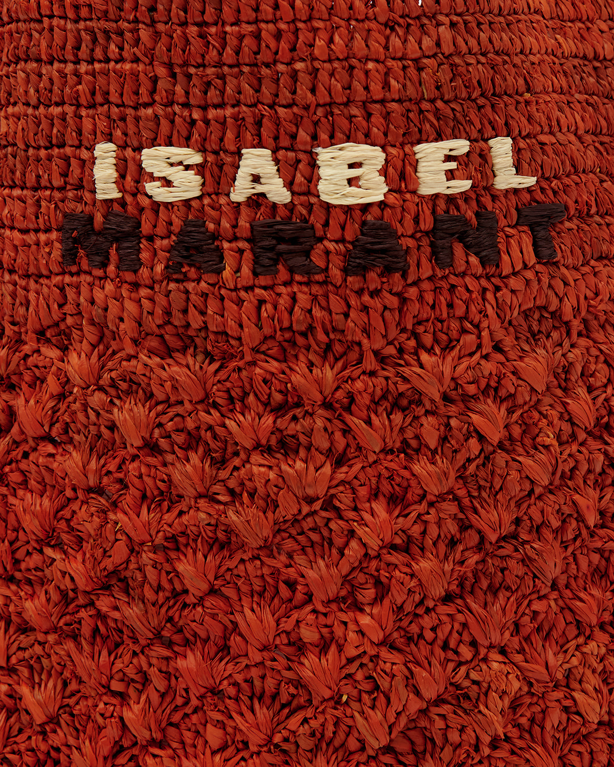 Tasche praia small aus raffiabast - Orange - Woman - 3