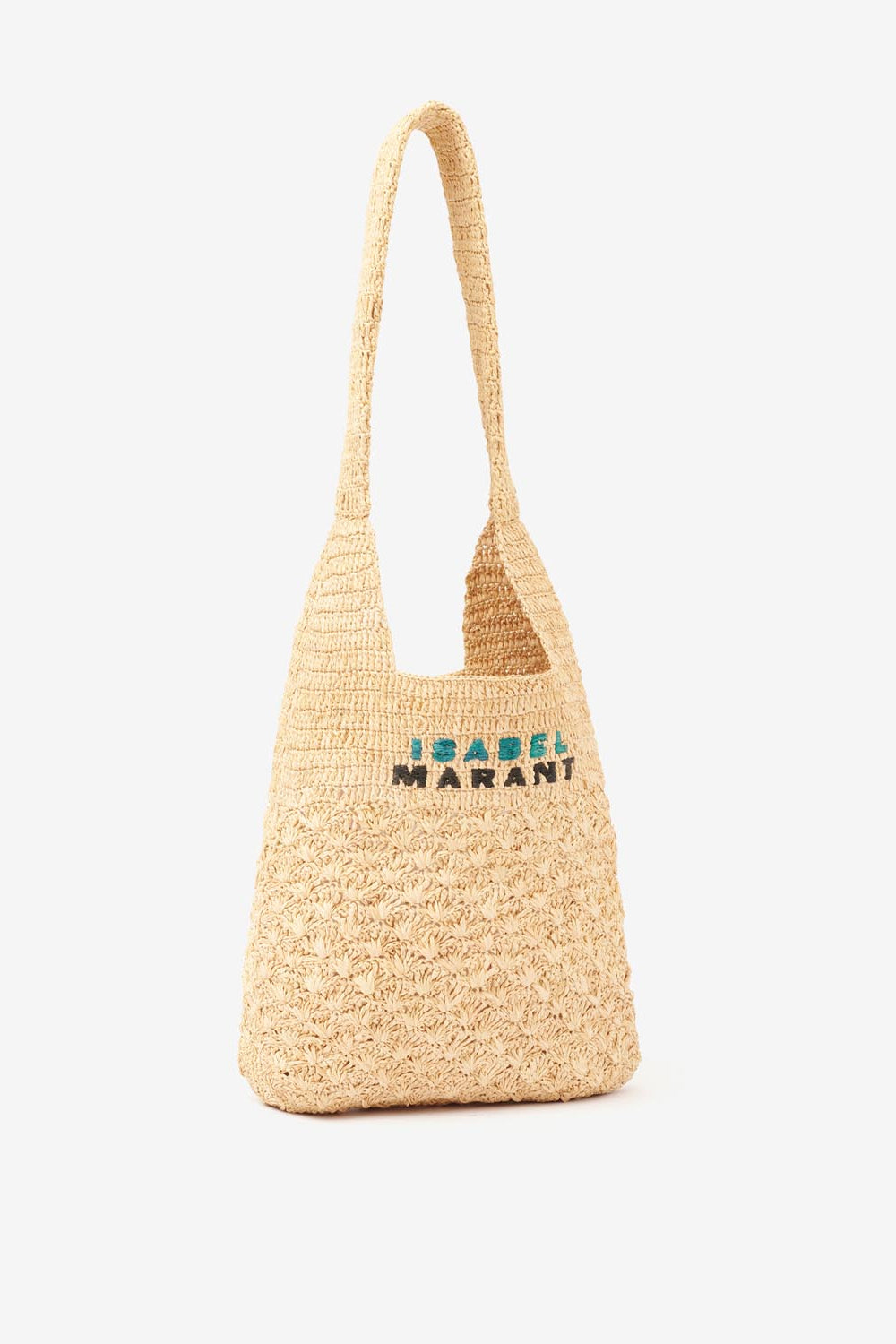 Praia borsa piccola in rafia - Naturale - Woman - 5